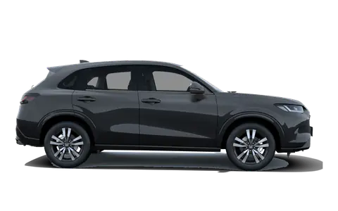 ZR-V in Meteoroid Grey Metallic, side profile view