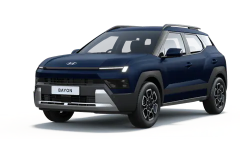 Bayon in Classy Blue Matte, front three-quarter view