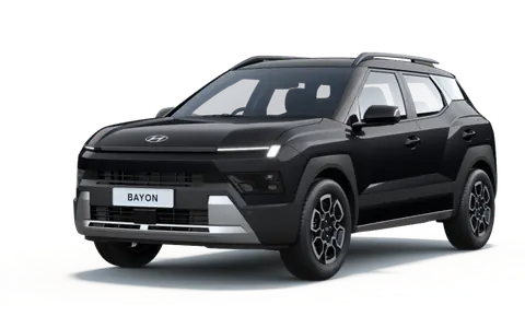 Bayon in Titanium Black, front three-quarter view