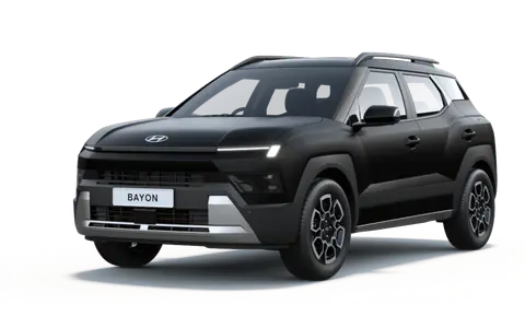 Bayon in Titanium Black Matte, front three-quarter view