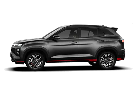 Creta N Line in Ecotronic Grey Matte, side profile view