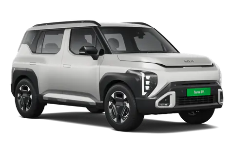Syros EV in Ivory Silver Matte, front three-quarter view