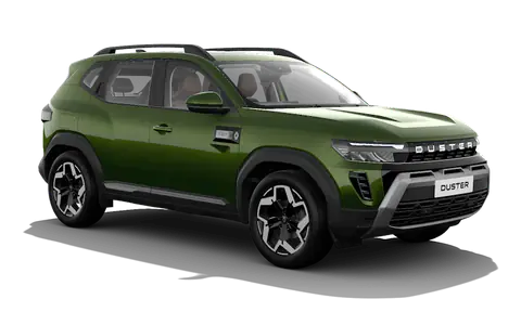 Duster Hybrid in Mountain Jade Green, front three-quarter view