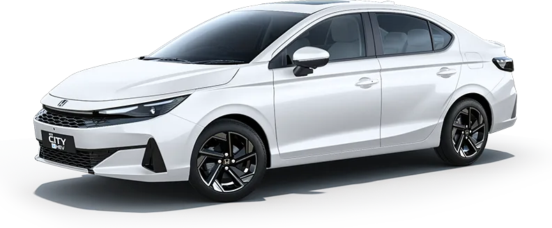 Honda City Sedan, front three-quarter view