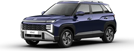 Hyundai Venue SUV, front three-quarter view