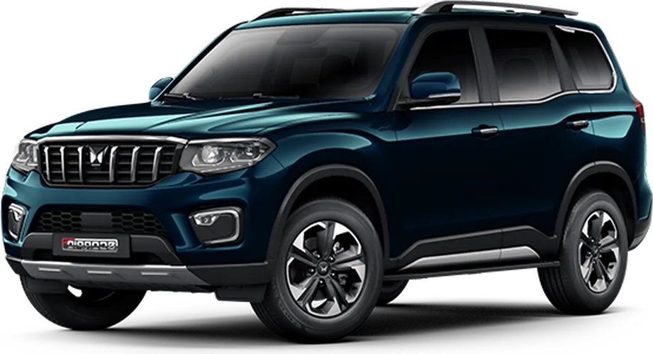 Mahindra Scorpio N SUV, front three-quarter view