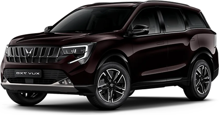 Mahindra XUV 7XO SUV, front three-quarter view