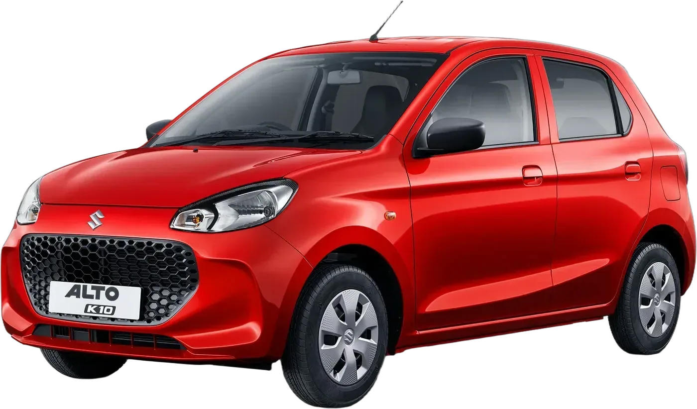 Maruti Suzuki Alto K10 Hatchback, front three-quarter view