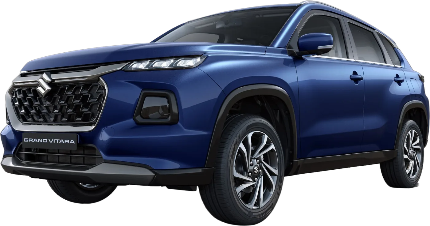 Maruti Suzuki Grand Vitara SUV, front three-quarter view