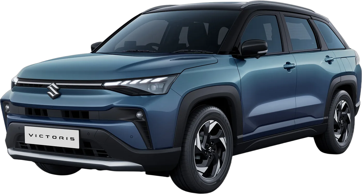 Maruti Suzuki Victoris SUV, front three-quarter view