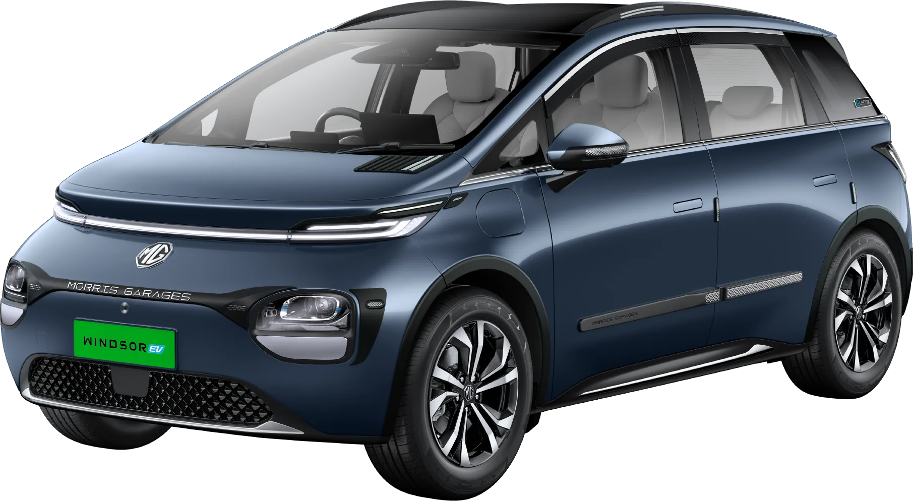 MG Windsor EV SUV, front three-quarter view