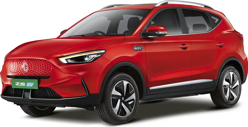 MG ZS EV SUV, front three-quarter view