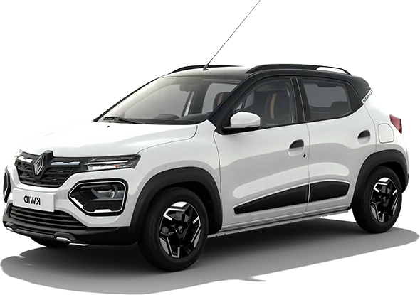 Renault Kwid Hatchback, front three-quarter view