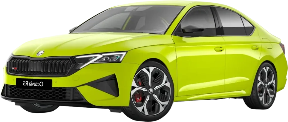 Skoda Octavia RS Sedan, front three-quarter view
