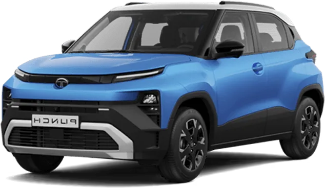 Tata Punch SUV, front three-quarter view