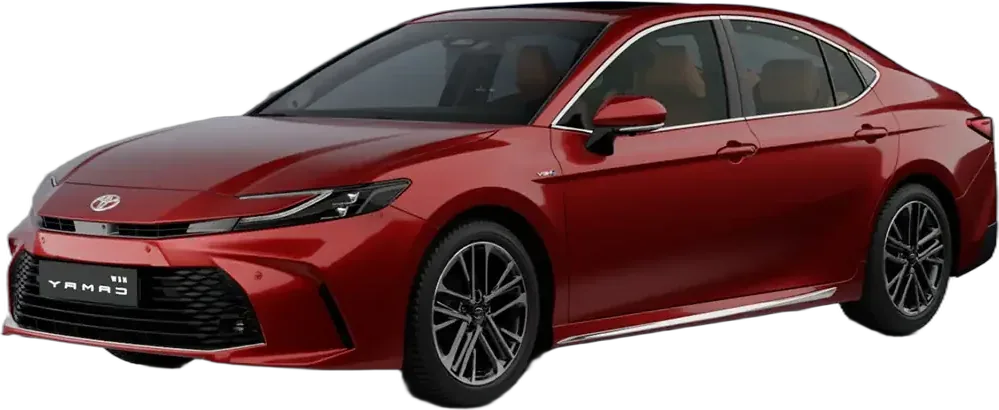 Toyota Camry Sedan, front three-quarter view