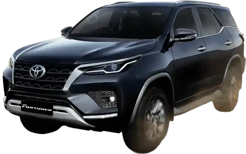 Toyota Fortuner SUV, front three-quarter view
