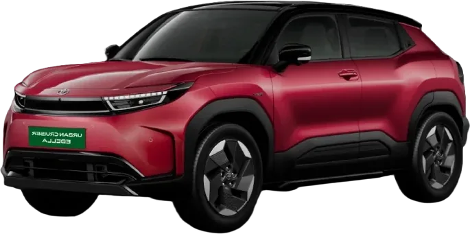 Toyota Urban Cruiser Ebella SUV, front three-quarter view