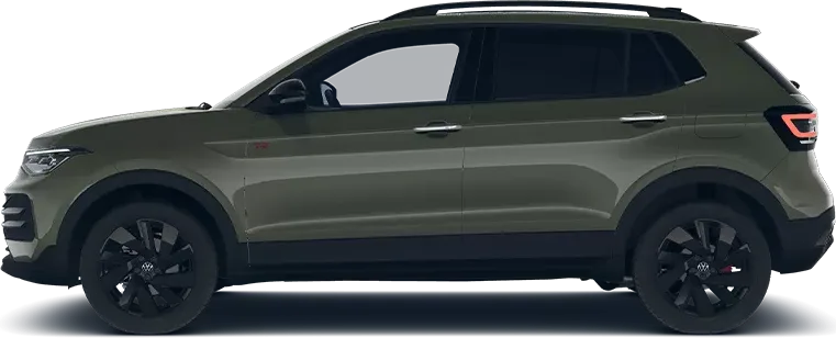 Volkswagen Taigun SUV, front three-quarter view