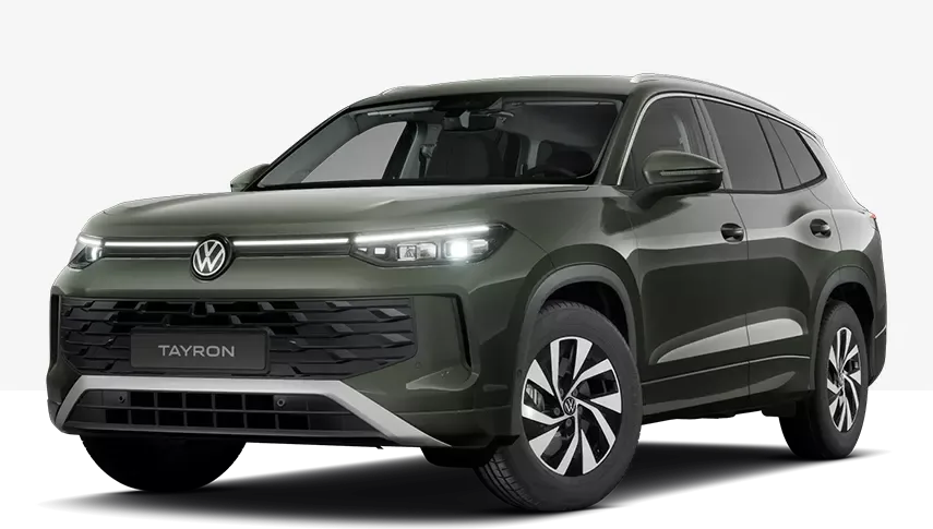 Volkswagen Tayron SUV, front three-quarter view